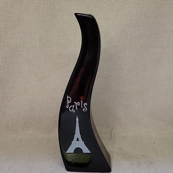 Black Paris Eiffel Tower Vase, Ornament, Eiffel Tower Key Chain - Picture 2 of 13